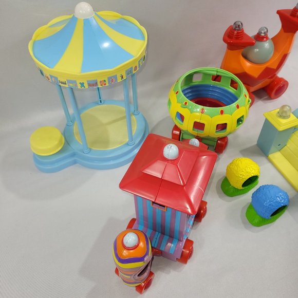 In The Night Garden 2007 Mini Figure 6 Set Soft Cozy World & Ninky Nonk Train - Picture 4 of 5